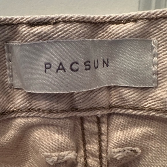 Pacsun Men's Baggy Cargo Convertible Utility Jeans Skater Outdoors Y2K Sz 28x30 - Picture 7 of 8